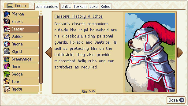 Illustration for article titled Wargroove Is A Very Good Strategy Game